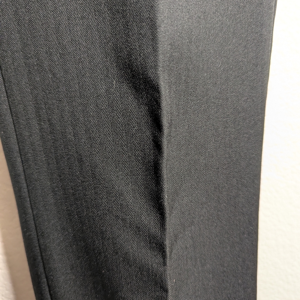 Van Heusen Black Dress Pants Men's 30x30 Slim (lot 2)‎ - Picture 4 of 14
